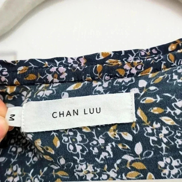 Chan Luu Floral Maxi dress 100% silk - Picture 6 of 10